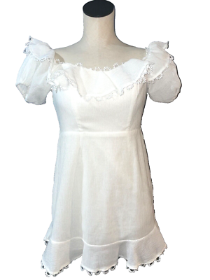 chinese dress ladies Like An Angel Long Sleeve Lace Dress White