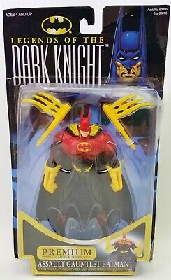 Kenner 1997 Legends of The Dark Knight Assault Gauntlet Batman 6" Figure for sale online