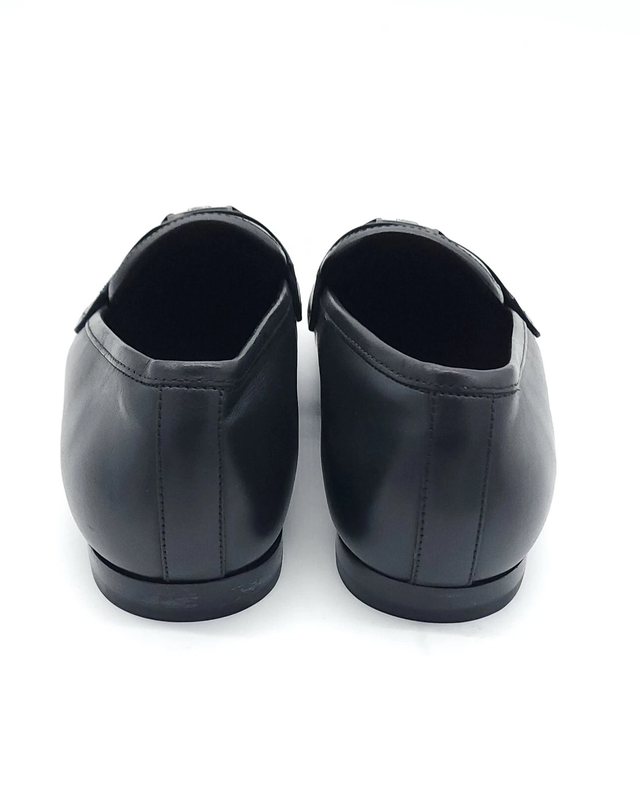 Scarpe Coach Uomo Tanner Nero Mocassino Slip On Elegante Logo Taglia 11 5