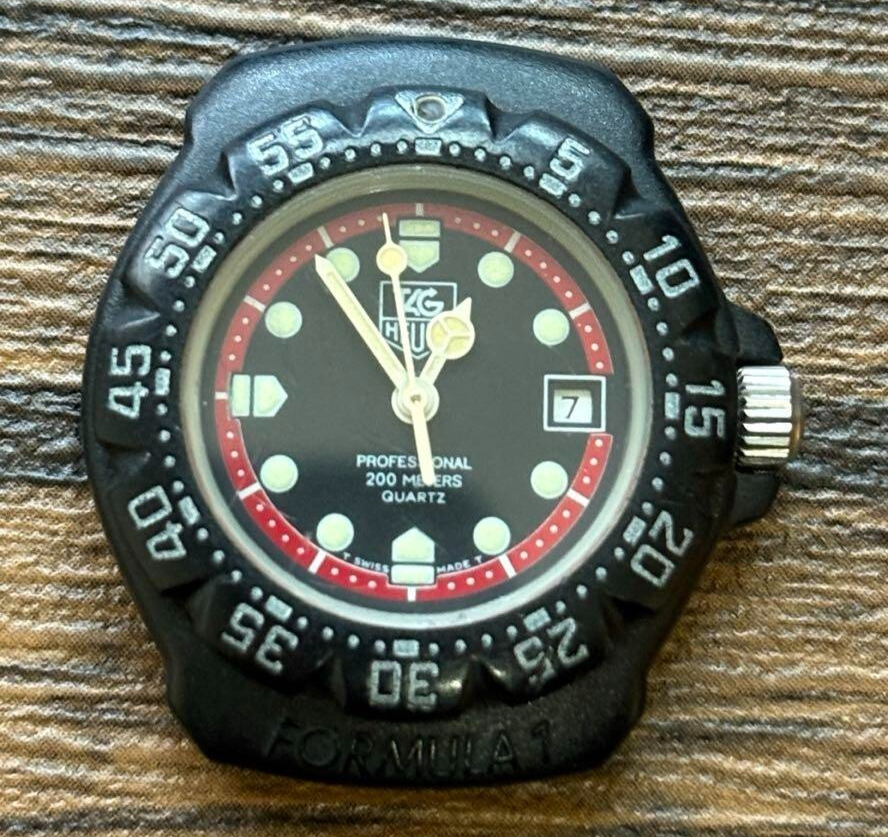 TAG Heuer Formula 1 Quartz Date Black Dial Men's Watch 383.508 Japan