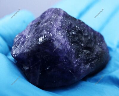 580.65 Ct CERTIFIED Natural Violet Blue Amethyst Untreated Rough LOOSE GEMSTONE