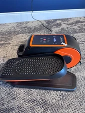 New Under Desk Elliptical Exercise Machine, Leg Exerciser with Remote, 15 Speeds