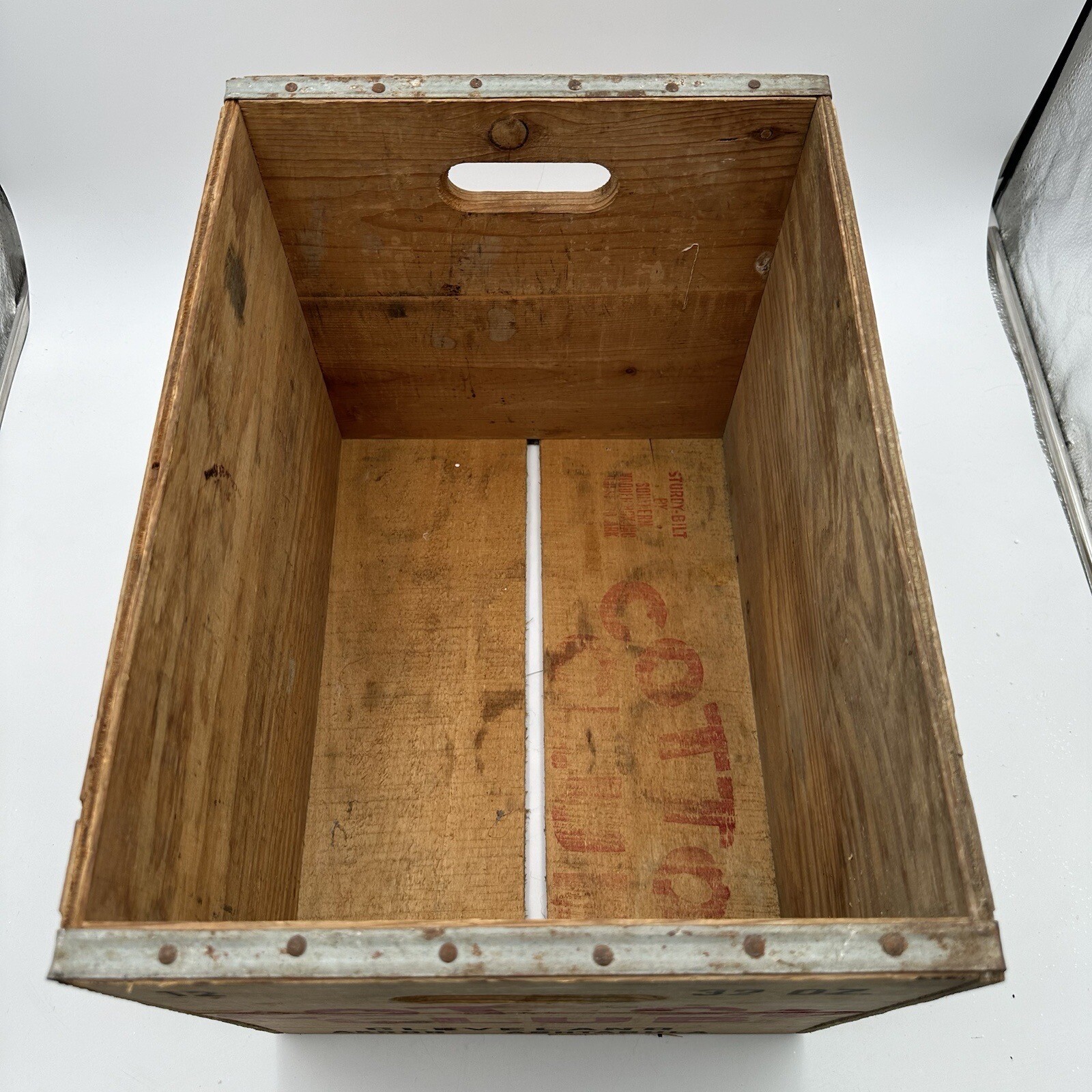 Vintage Cleveland Cotton Club Wood Crate eBay