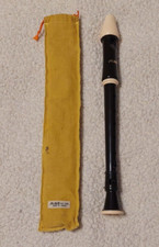 Aulos No. 205 Brown Plastic Flute/Recorder
