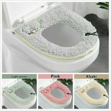 Fleece Toilettensitz Abdeckung Closestool Deckel Abdeckung Thermisch Dick Indoor