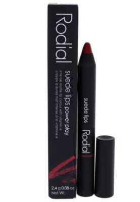 RODIAL Suede Lips Lip Crayon Color Power Play 0.08oz Lipstick RETAIL $26
