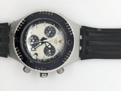 Vintage SWATCH AG-1999 IRONY Diver-200m' Aluminum Watch