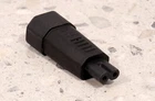 IEC Socket C14 to Figure of Eight Fig 8 C7 Plug Adapter AUDIOPHILE option NEW