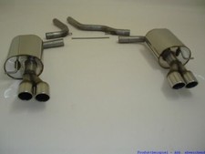 FMS Duplex-Sportauspuff Edelstahl Audi A6 Frontantrieb (4F) 2.0l TFSI 125kW