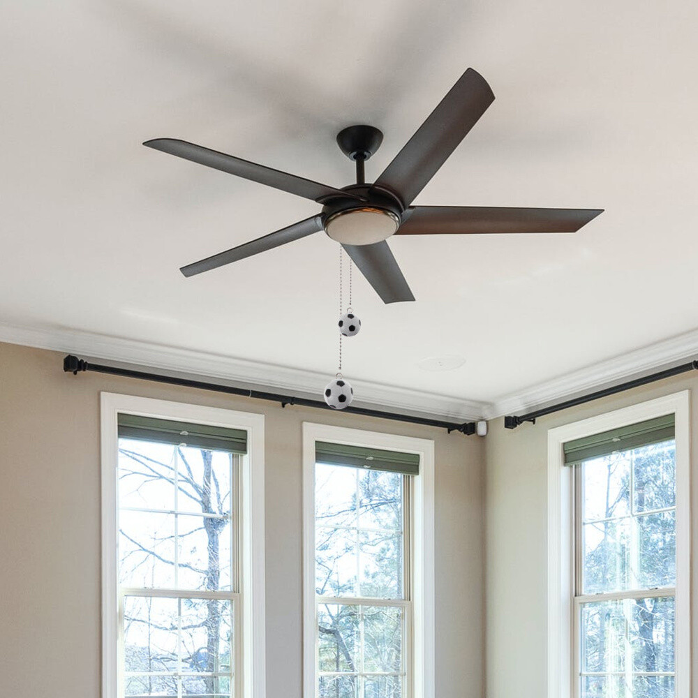 2 Pcs Fan Light Hanging Chain Football Wallmounted Fans Pull Extension