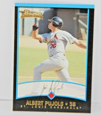 Albert Pujols Bowman RC #264 St. Louis Cardinals Rookie ...