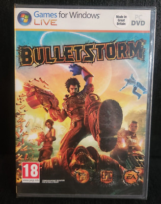 BULLETSTORM - 2011 PC DVD - EPIC GAMES EA FRENCH BOX/ENGLISH GAME - NEW & SEALED