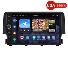 For 2016-2021 Honda Civic Head Unit 9 inch apple car play Octa Core Car Stereo