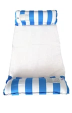 Inflatable Swimming Float Water Hammock Floating Pool Summer Beach Lounge Bed US