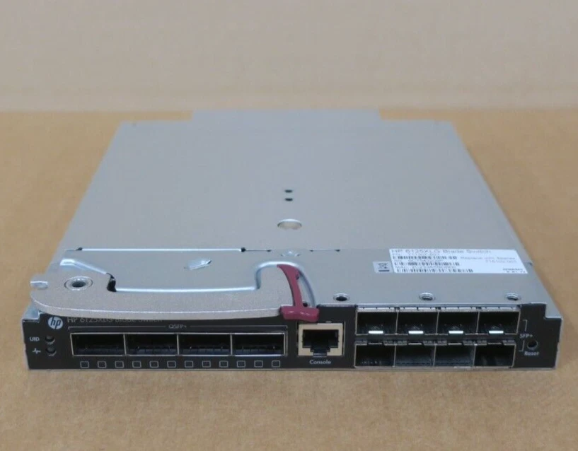 HP 6125XLG Blade Switch 4x 40Gb QSFP+ + 8x 10Gb SFP+ Port 716102-001 711307-B21 - Image 2 of 4