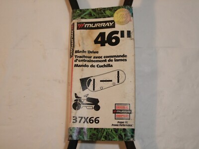 37X66 OEM MURRAY BLADE DRIVE BELT NOS | eBay 37X66 OEM MURRAY BLADE DRIVE BELT NOS | eBay