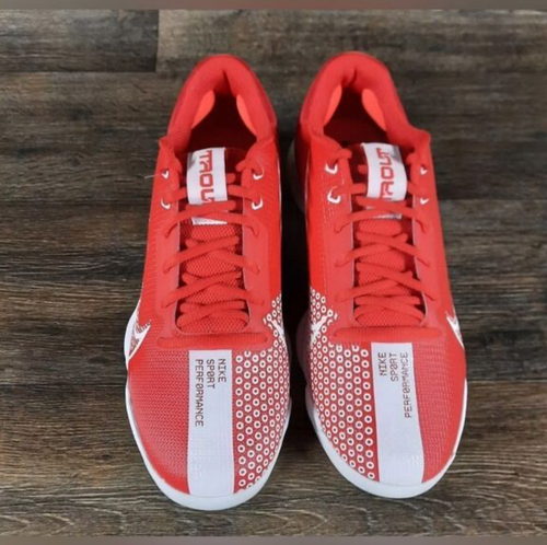 Nike Force Zoom Trout 7 Pro Men's Metal Baseball Cleats Red CQ7224-602 - Picture 3 of 5