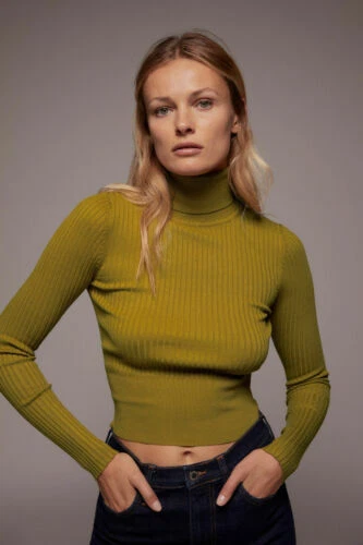 Pulls et cardigans verts Zara pour femme