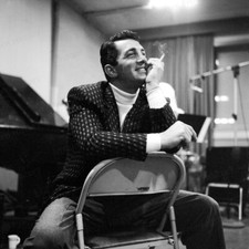 8x10 Print Dean Martin Seated Smoking Cigarette #DCDM