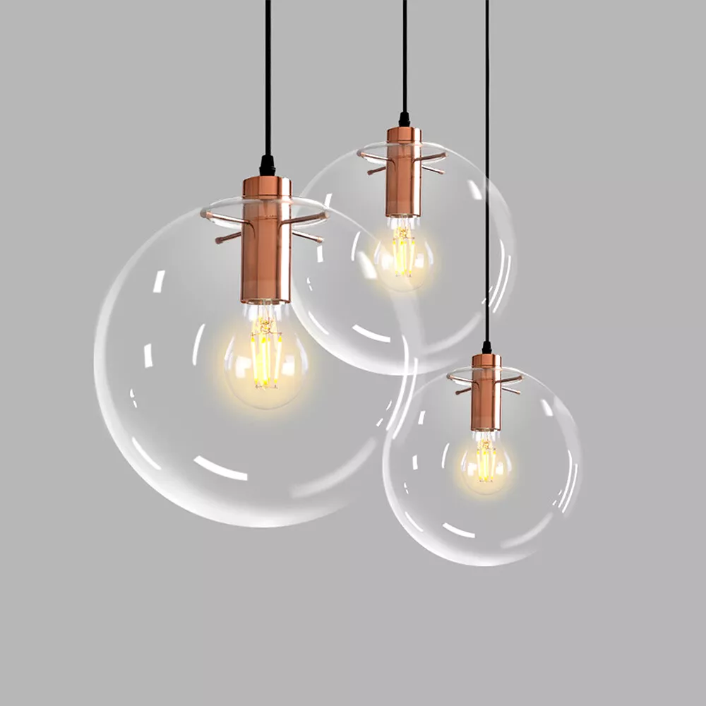 Large globe light fixture outlet