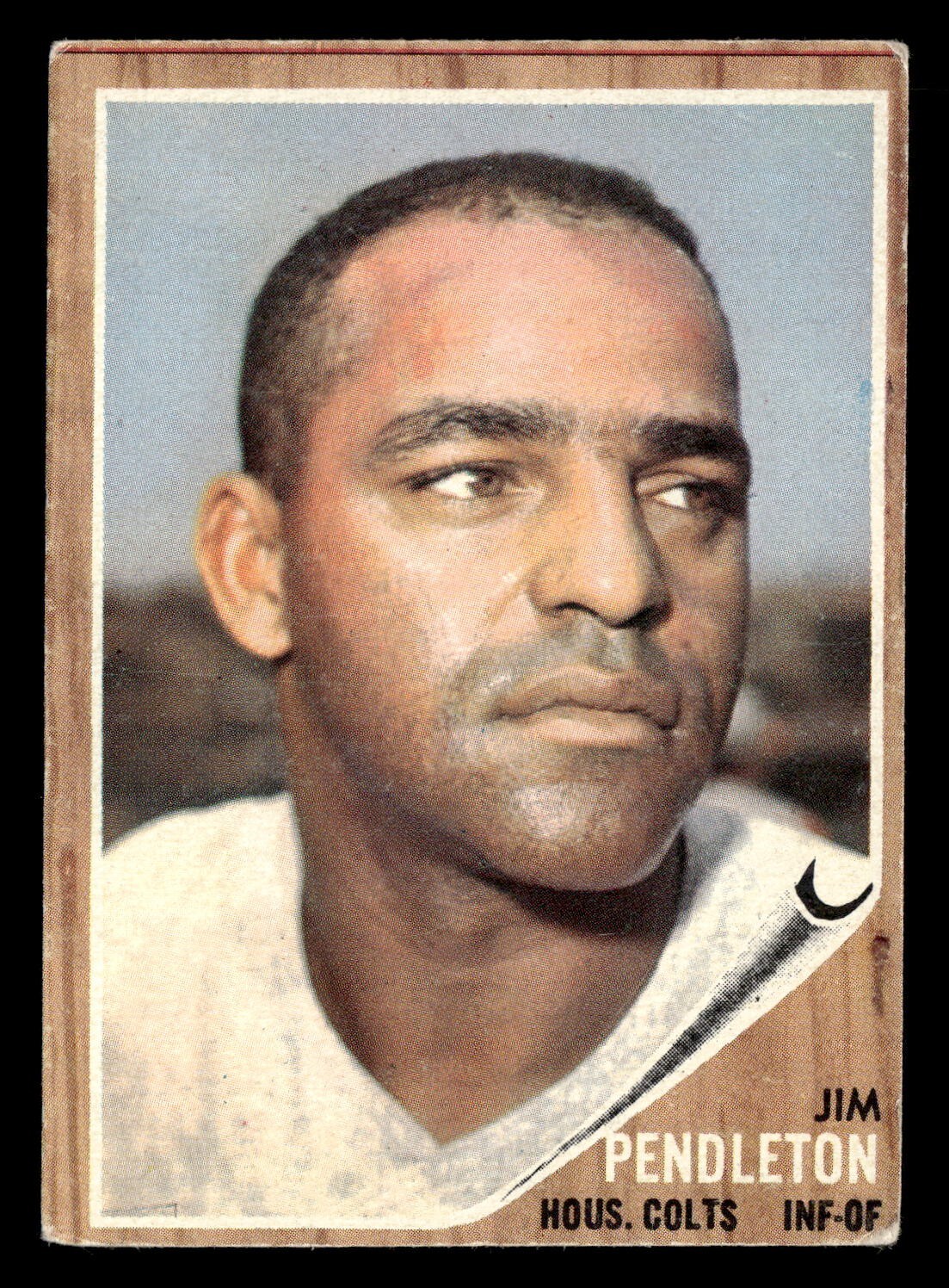 1962 Topps JIM PENDLETON #432 VG Houston Colts .45s