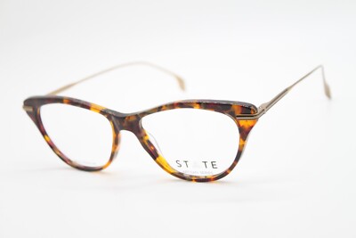 NEW STATE CORNELIA SPICE MATT GOLD AUTHENTIC EYEGLASSES 54-16