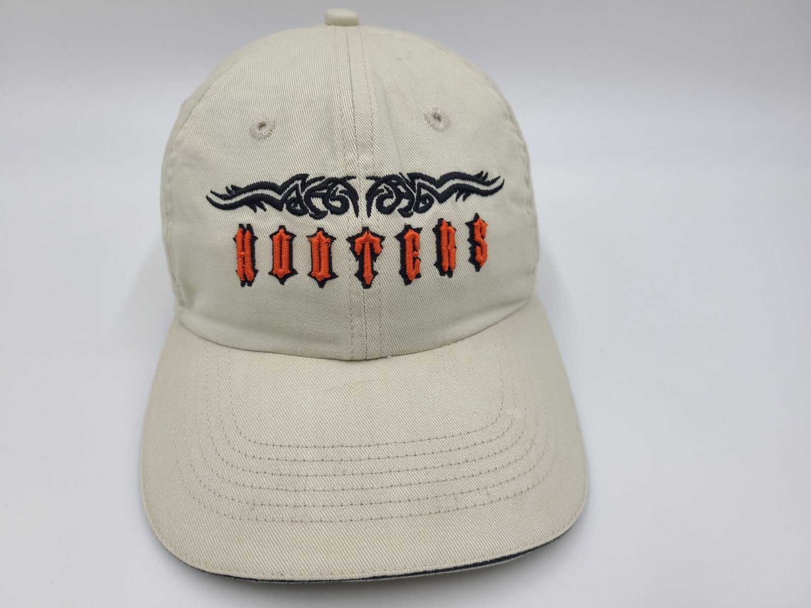 Hooters Pro Adjustable Baseball Cap for Men & Women in Beige