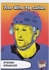 2021/22 FLEER ULTRA..STEVEN STAMKOS..POP CULTURE..CARD # PC-3..LIGHTNING