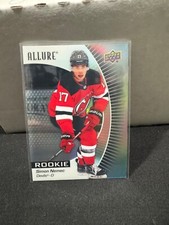 2023-24 UD Allure Simon Nemec Black Rainbow Parallel Rookie RC #123 Devils