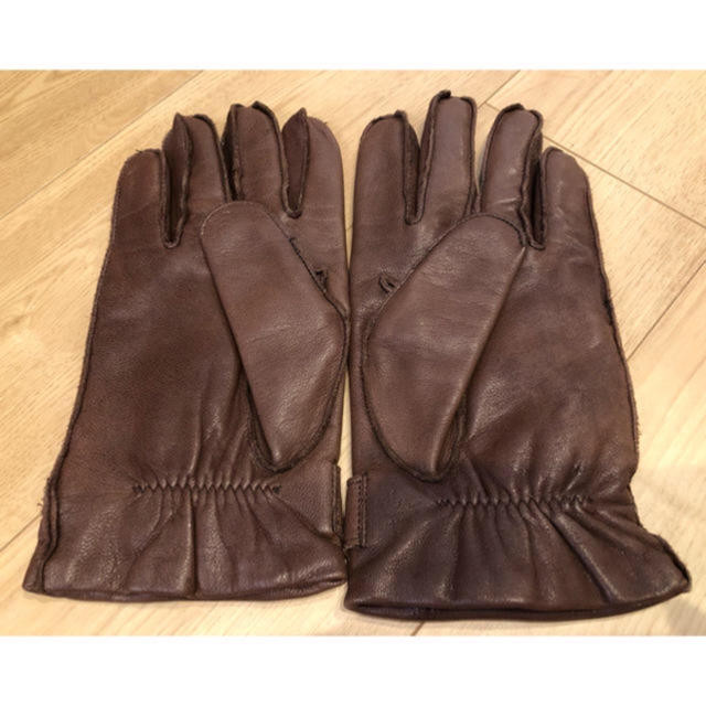 Polo Ralph Lauren Gloves Men'S Leather Size L Men Accessory