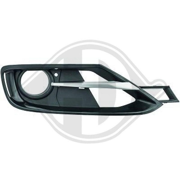 1X LüFtungsgitter StoßFäNger Diederichs 1217146 FüR Bmw Rechts-image