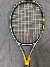 YONEX Muscle Power 6 Graphite Tennis Racket ISOMETRIC Design Black Yellow
