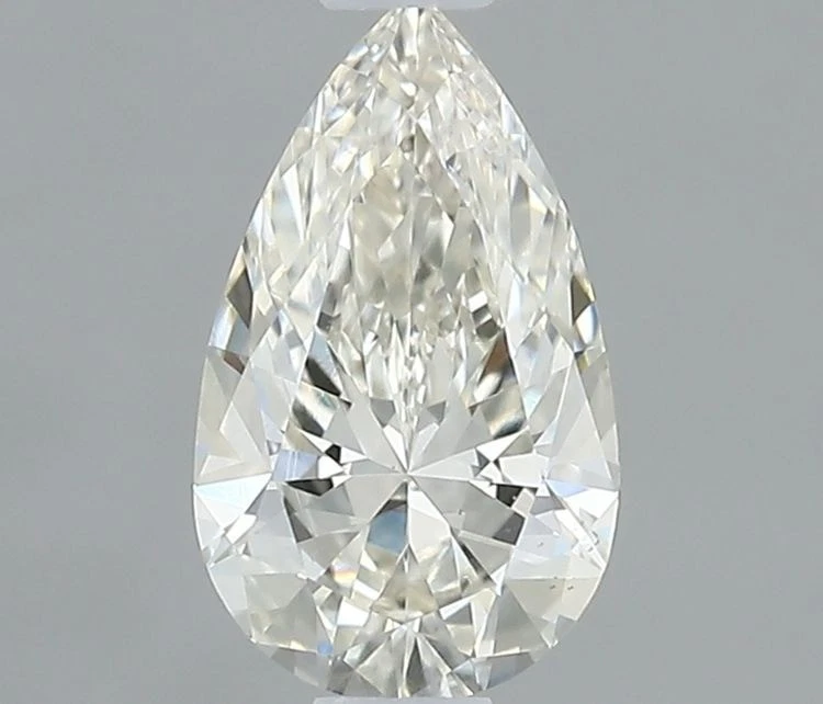 0.24 Ct GIA Certified Natural J/VS Clarity Diamond 4x3 mm Loose Brilliant Pear - Image 3 of 4