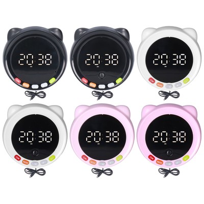Multifunctional BT Alarm Clock Speaker Portable Digital Alarm Clock With BT Fit