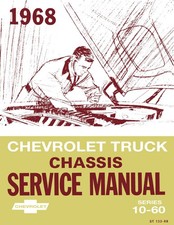 1968 Chevrolet Truck Shop Repair Service Manual Series 10 thru 60 Repair book