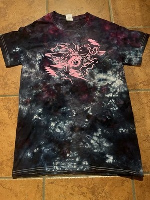 Authentic Grateful Dead lot T, Rick Griffin flying eyeball, ice dye, *SMALL