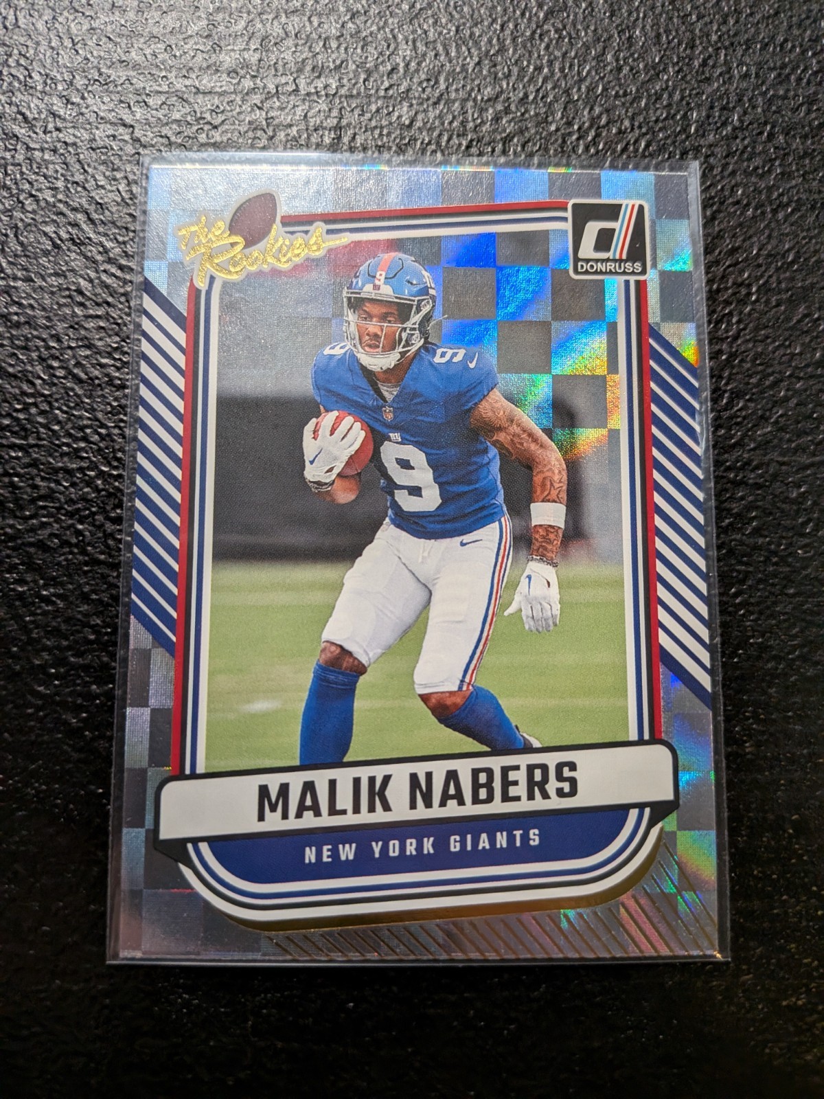 2024 Panini Donruss - The Rookies Malik Nabers #TR-34 (RC)