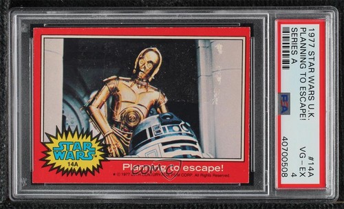 1977 Topps UK Star Wars #14A