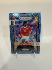 2026 Panini Monopoly Prizm FIFA World Cup Ruud Gullit #75 Blue Wave