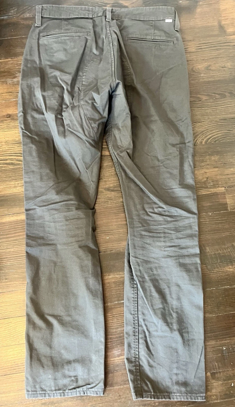 Levis 511 Commuter Mens 34/32 Grey Slim Fit Performance Reflective Pants LikeNew