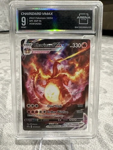 2022 Pokémon Charizard VMAX SWSH261 Sword & Shield Promo Holo Card