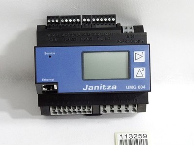 Janitza Power Analyzer UMG604 UMG604-E 5216022