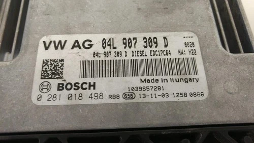 04L907309D Centralina Motore per AUDI A3 SPORTBACK (8VA) Ambiente 2013 126129 - Foto 2 di 3