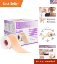 Soft Medical Silicone Scar Tape - Lightweight, Effective Care for Sensitive Skin