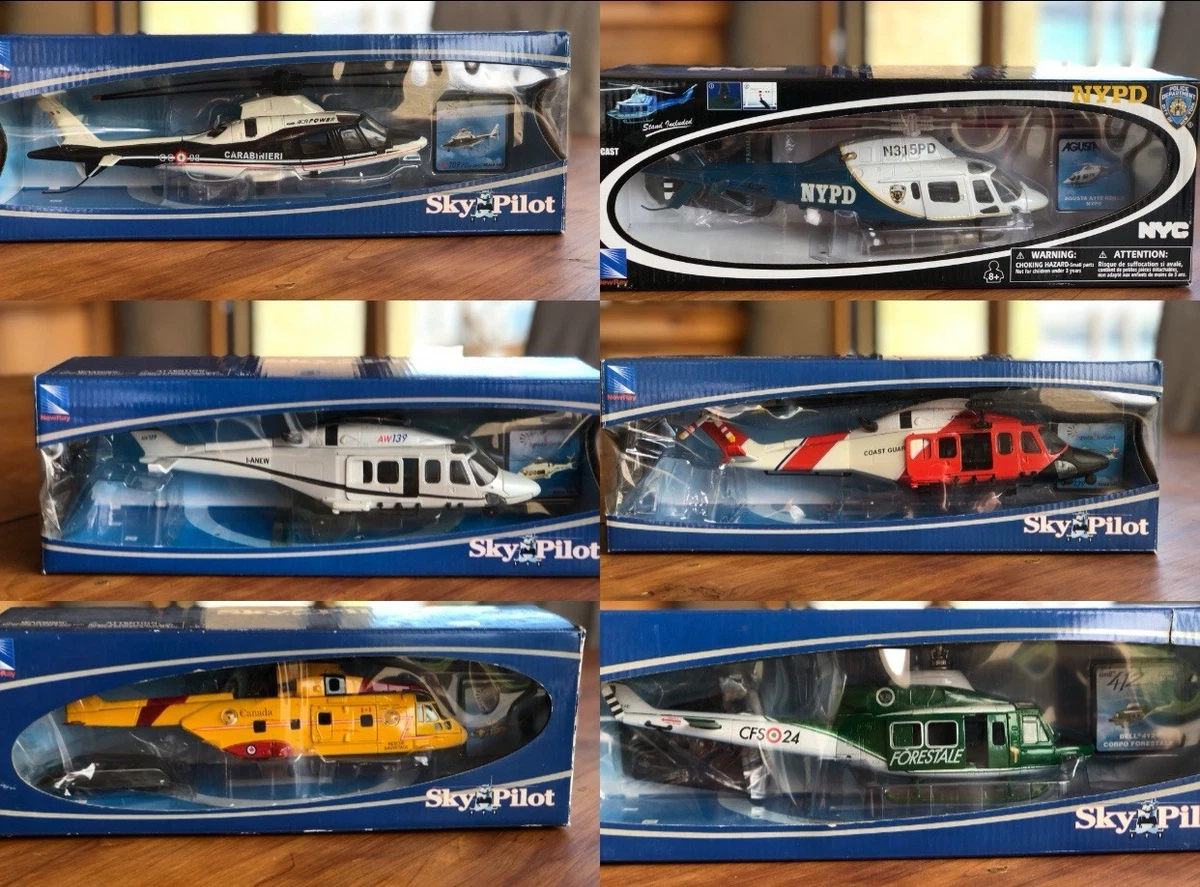 Aviation Jouets Maquettes Maquette Hélicoptère Ecureuil AS350 B2 Police au 1/43