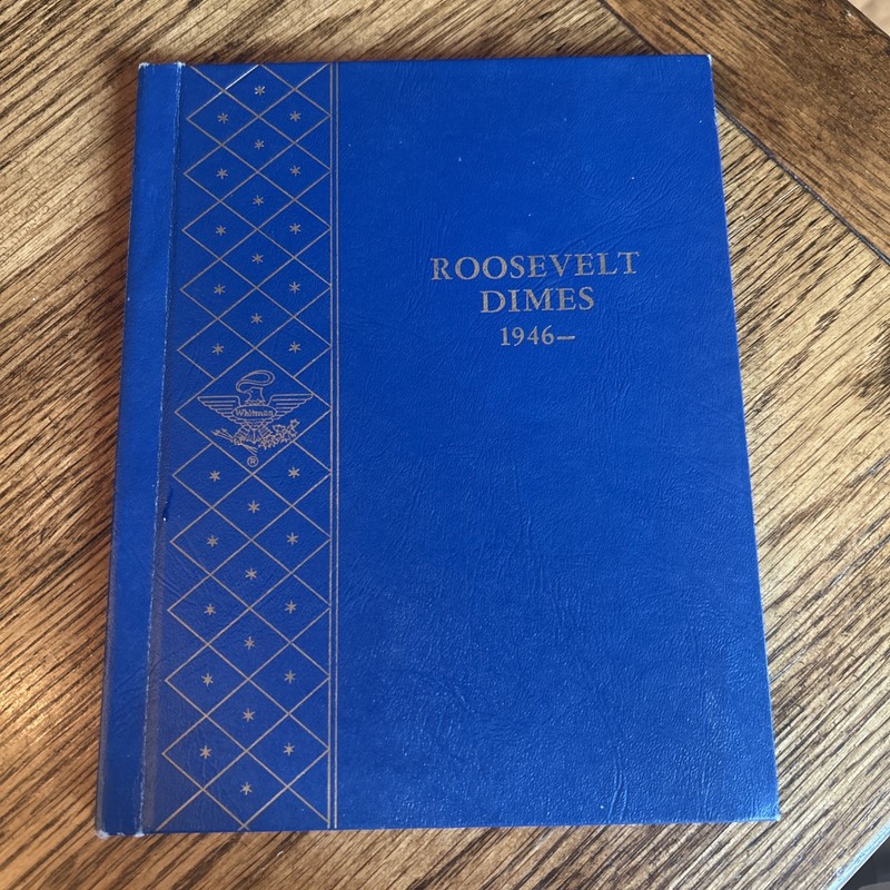 COMPLETE COLLECTION 48 ROOSEVELT DIMES 1946-1964 90% SILVER; Plus 8 Clad Dimes