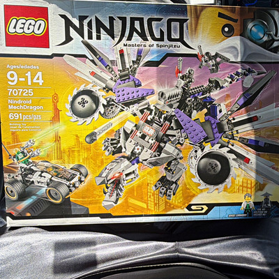 LEGO NINJAGO Masters of Spinjitzu 70725 Nindroid MechDragon 691 pcs 9-14