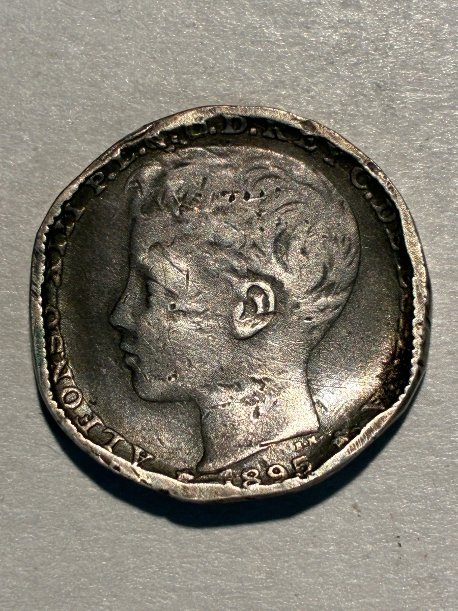 Silver 1895 Year Puerto Rican Coins for sale | eBay