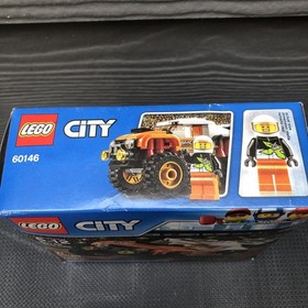 LEGO City Stunt Truck 60146 Building Kit (Built Once And Put Away In Box)