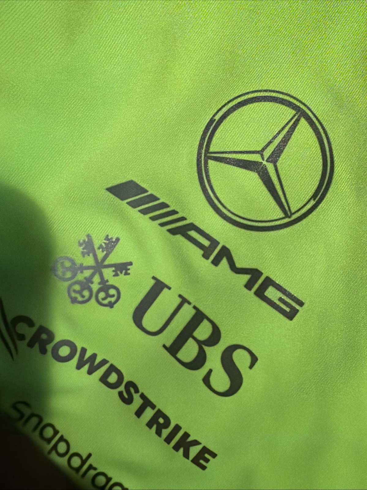 New Mercedes AMG Petronas F1 adidas 2025 Team Set Up Shirt JZ7403 Women’s XL thumbnail 8